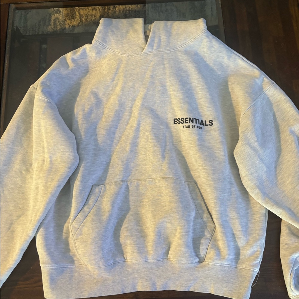 Essentials Light Gray Hoodie